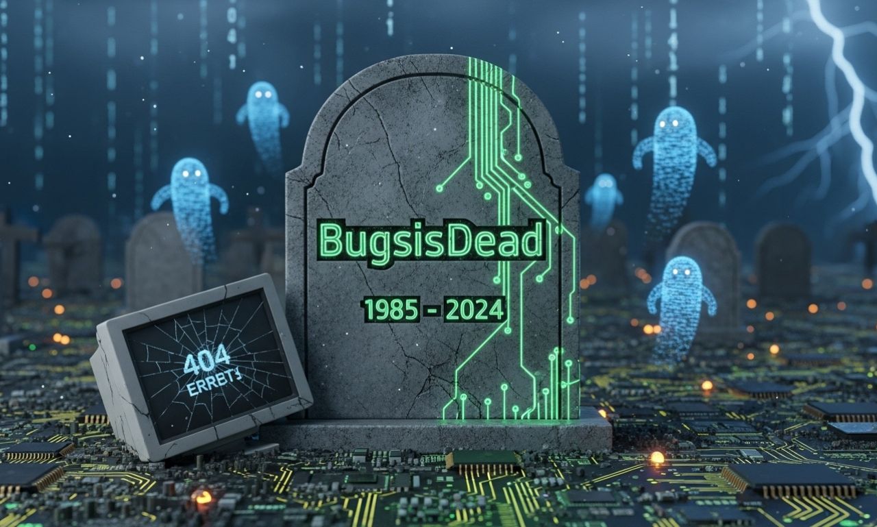 Bugsisdead: The End of an Era in Software Development