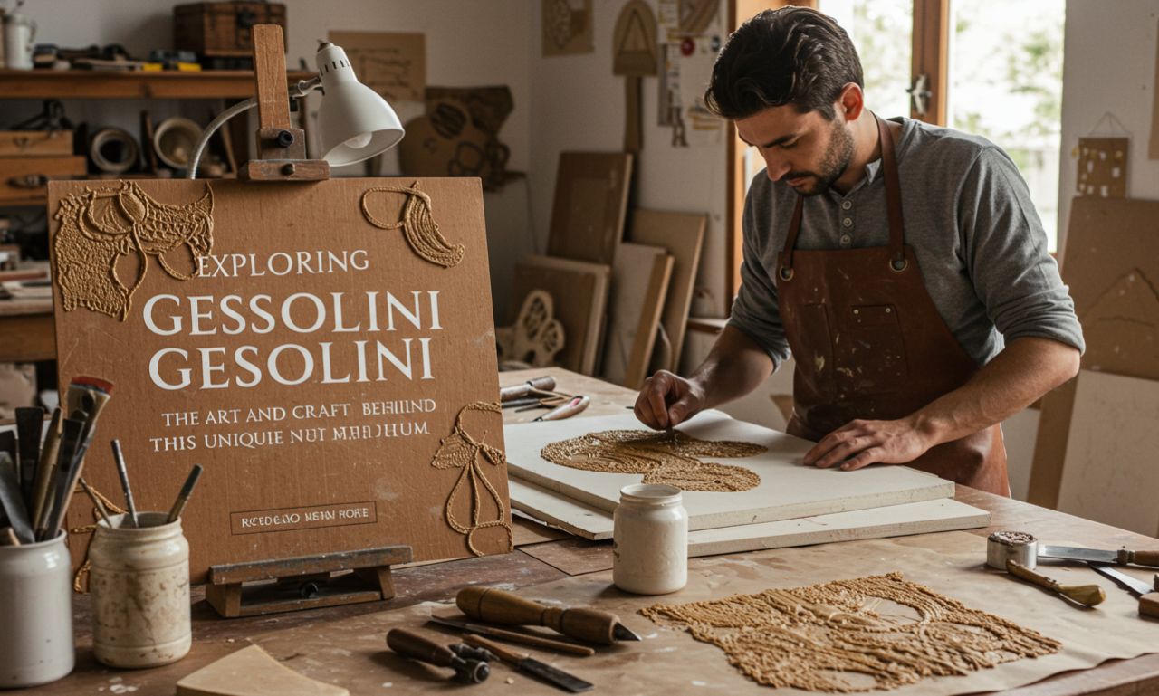 Exploring Gessolini: The Art and Craft Behind This Unique Medium