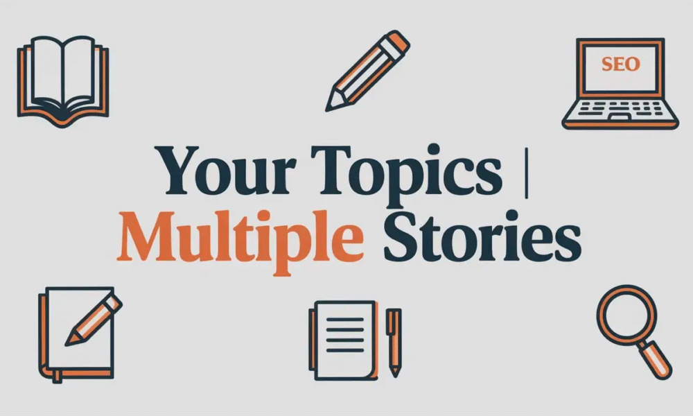 Your topics multiple stories: Compelling Blog Post with Diverse Stories