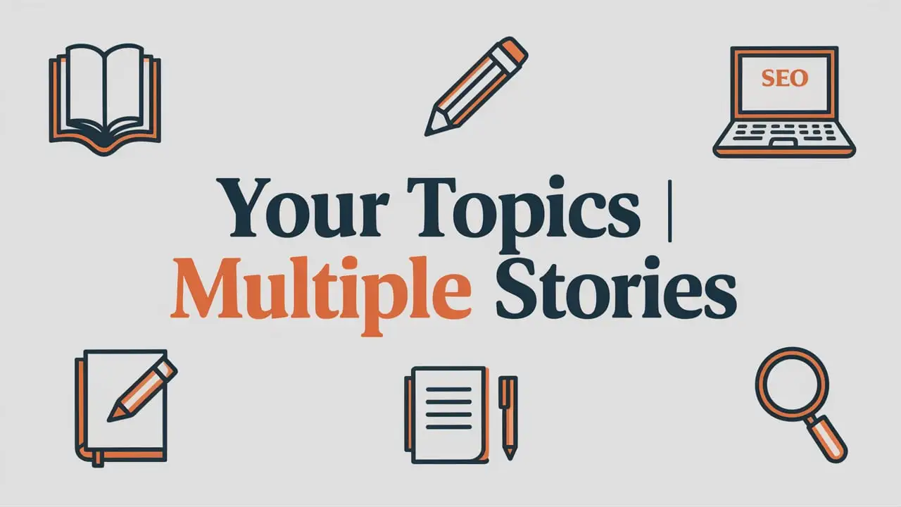 Your topics multiple stories: Compelling Blog Post with Diverse Stories