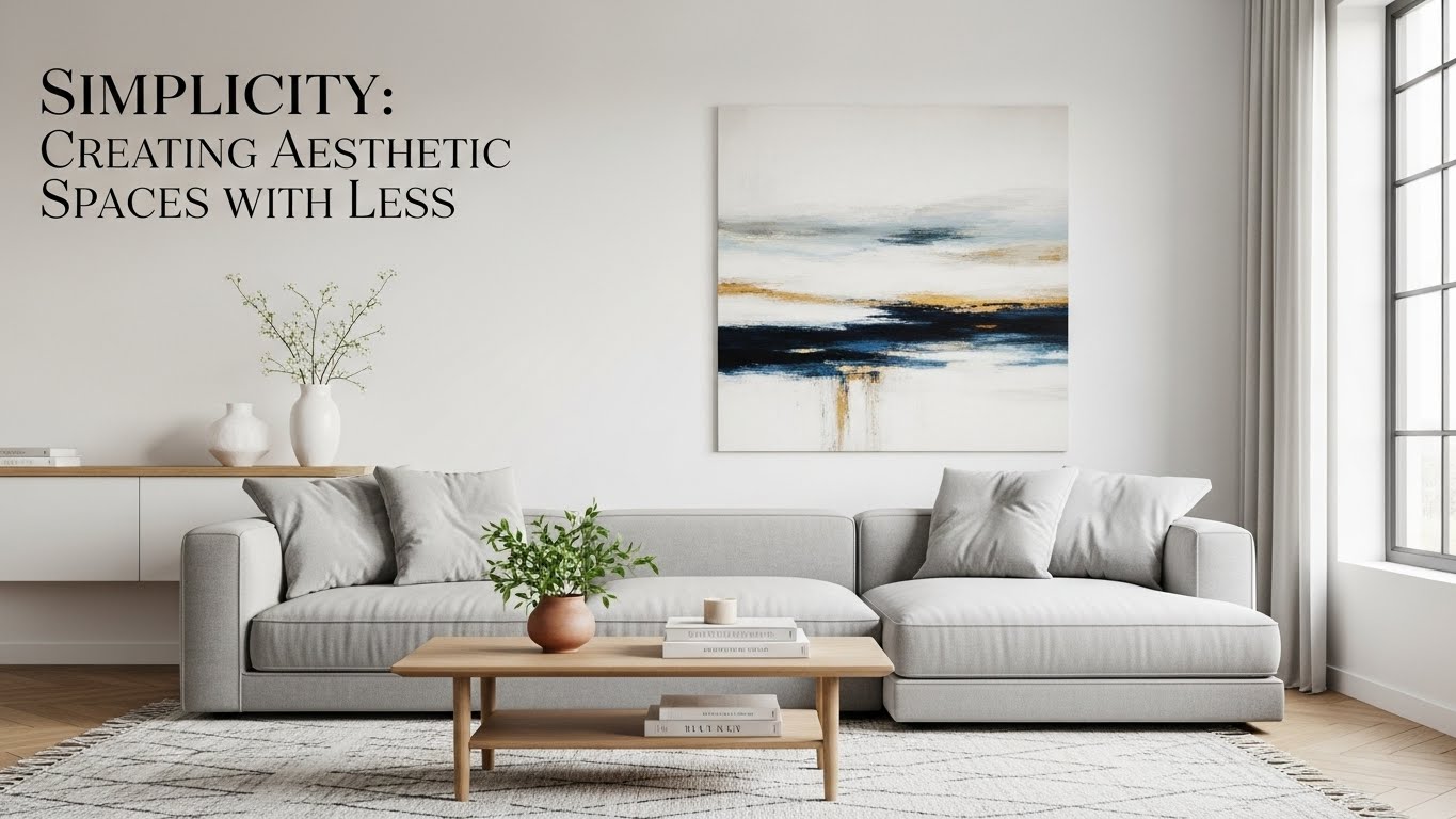 Simpciry: Creating Aesthetic Spaces with Less