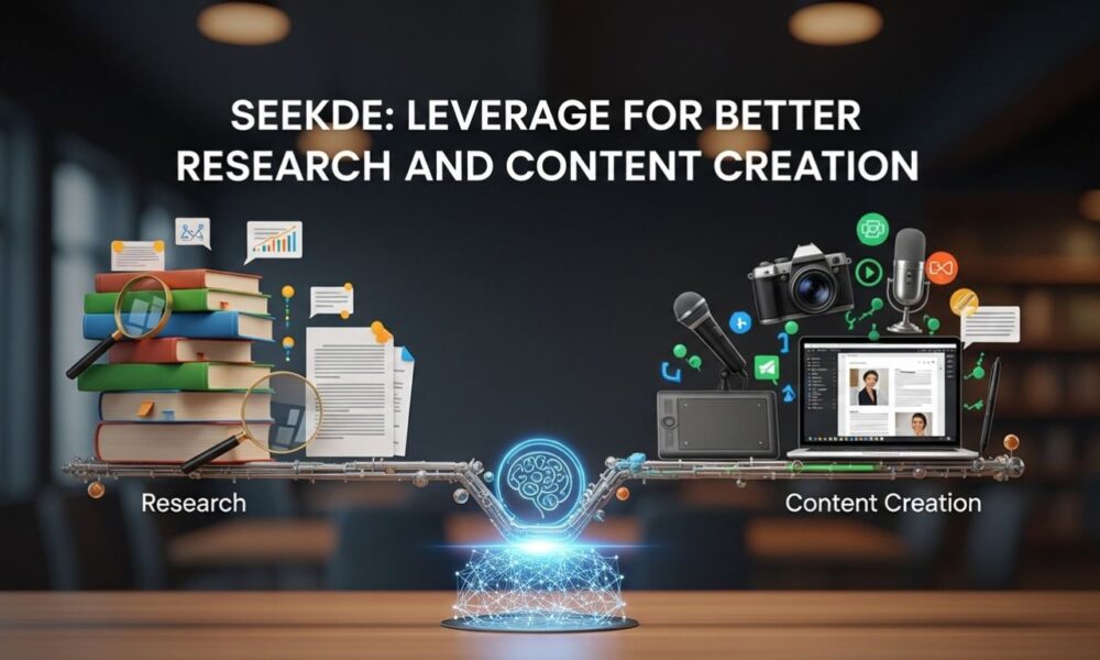 Seekde: Leverage for Better Research and Content Creation