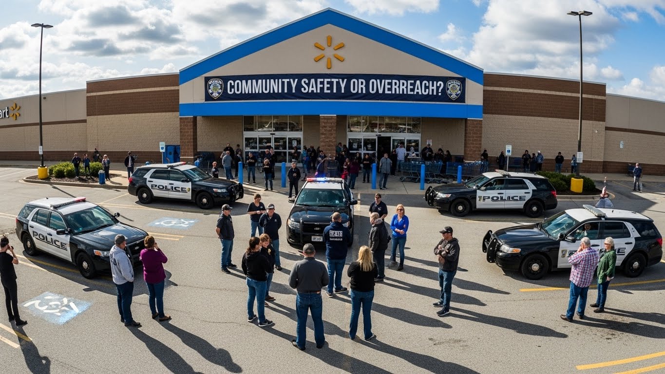 Kentucky walmart police presence: Community Safety or Overreach