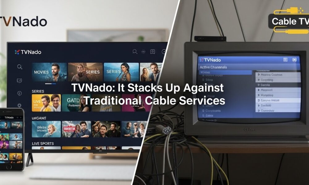 TVNado: How It Stacks Up Against Traditional Cable Services