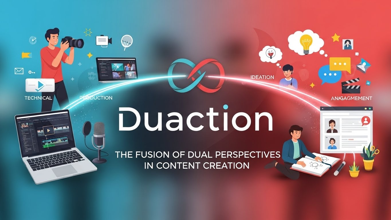 Duaction: The Fusion of Dual Perspectives in Content Creation