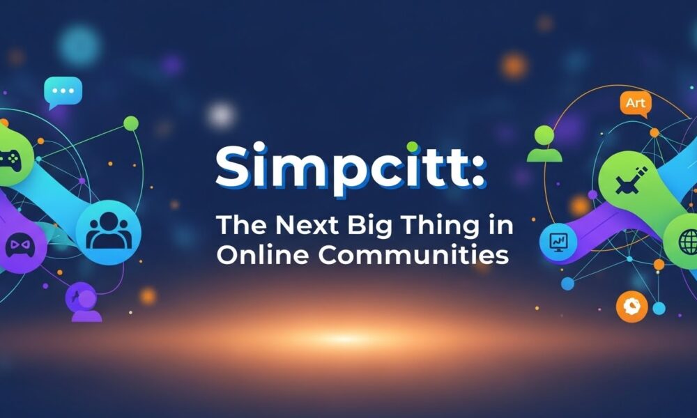Simpcitt: The Next Big Thing in Online Communities