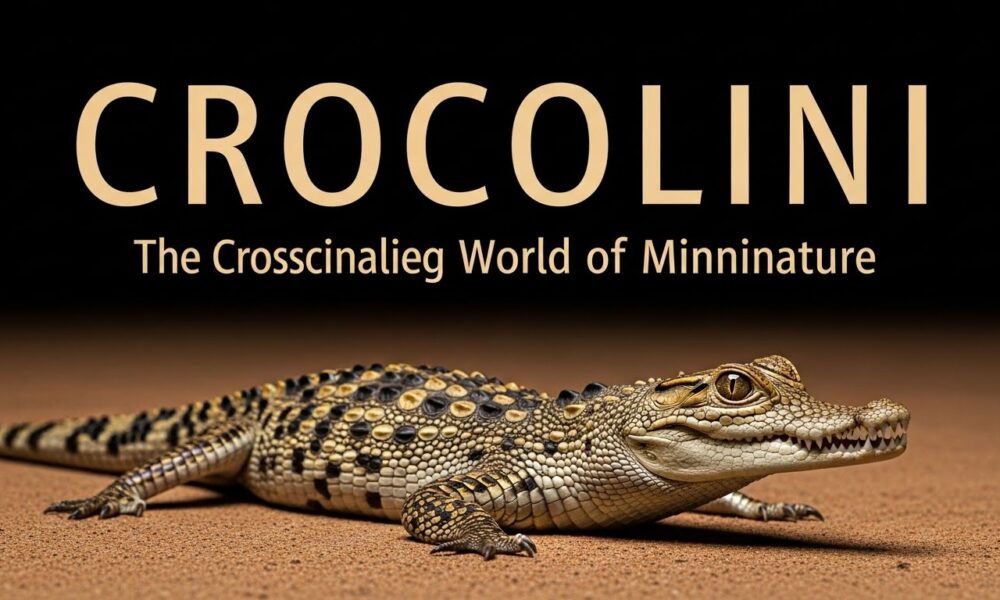 Crocolini: The Fascinating World of Miniature Crocodiles