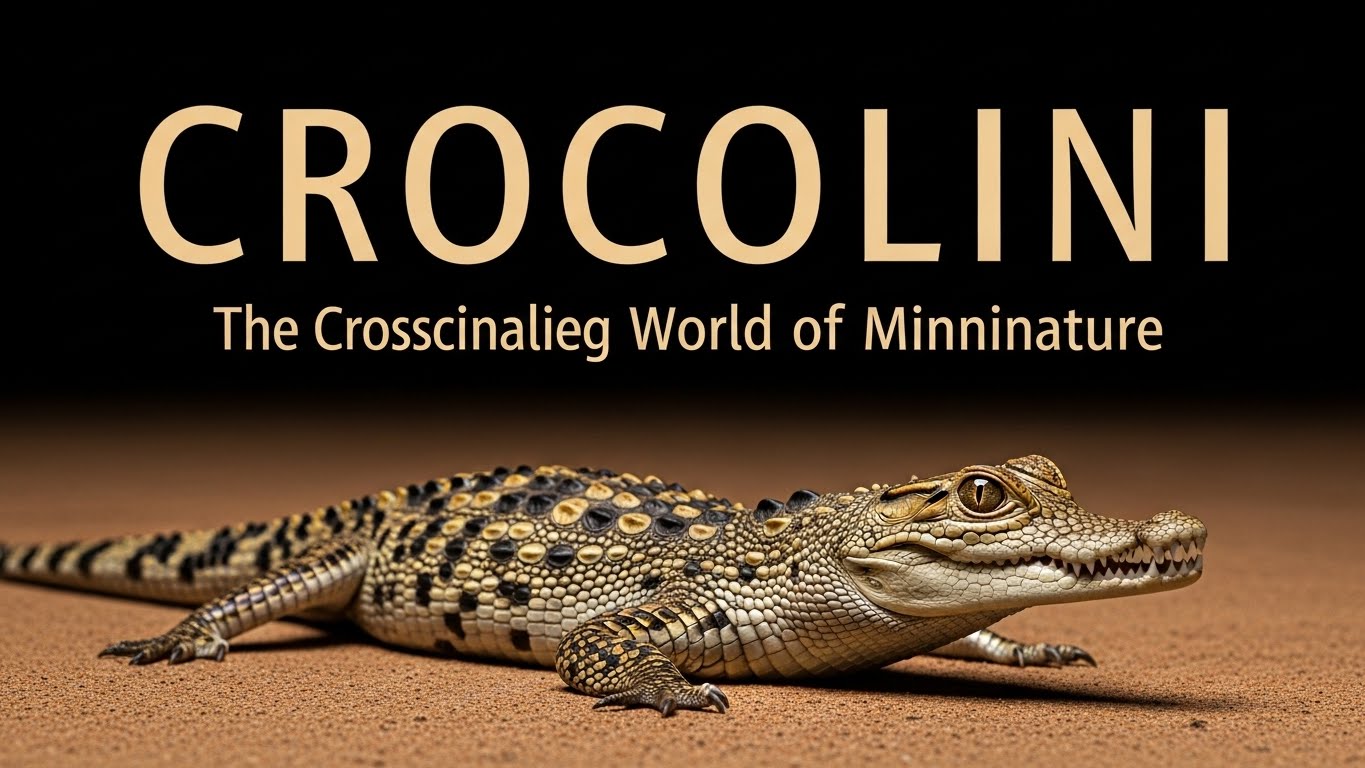 Crocolini: The Fascinating World of Miniature Crocodiles