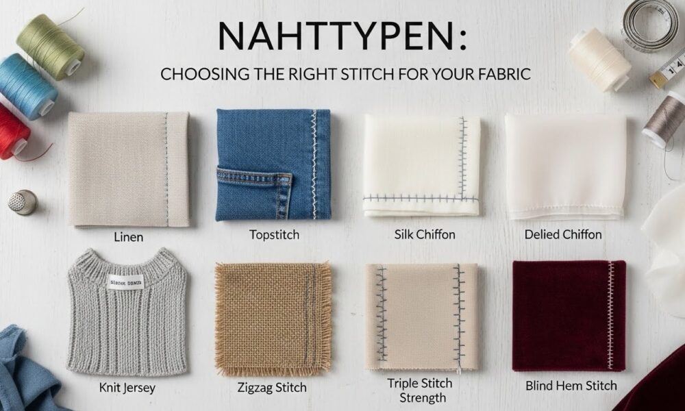 Nahttypen: Choosing the Right Stitch for Your Fabric