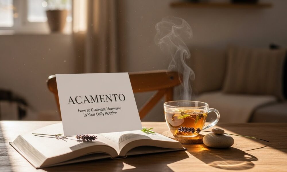 Acamento: How to Cultivate Harmony in Your Daily Routine