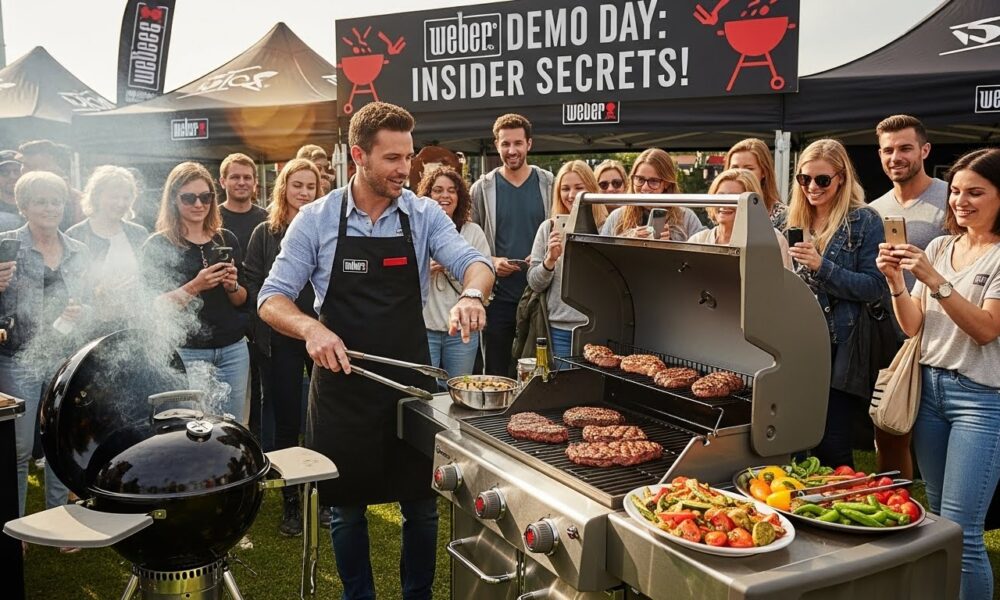 Weber Grillvorführung: Insider Secrets from a Weber Demo Day