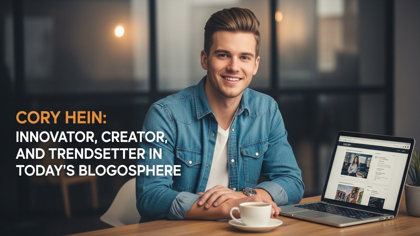 Cory Hein: Innovator, Creator, and Trendsetter in Today’s Blogosphere