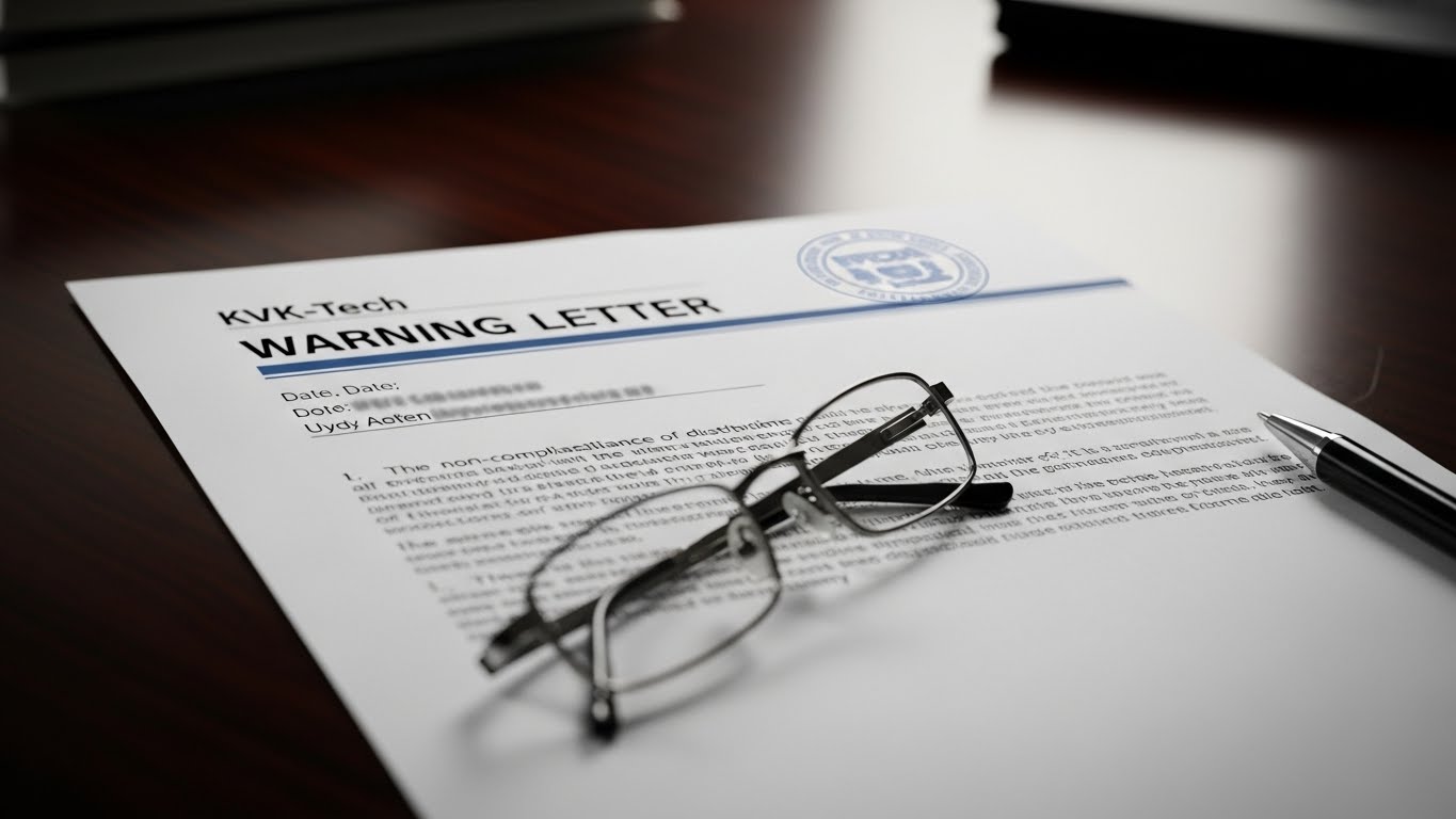 KVK-Tech Warning Letter? Insights and Prevention Strategies