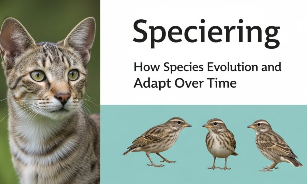 Speciering: How Species Evolve and Adapt Over Time