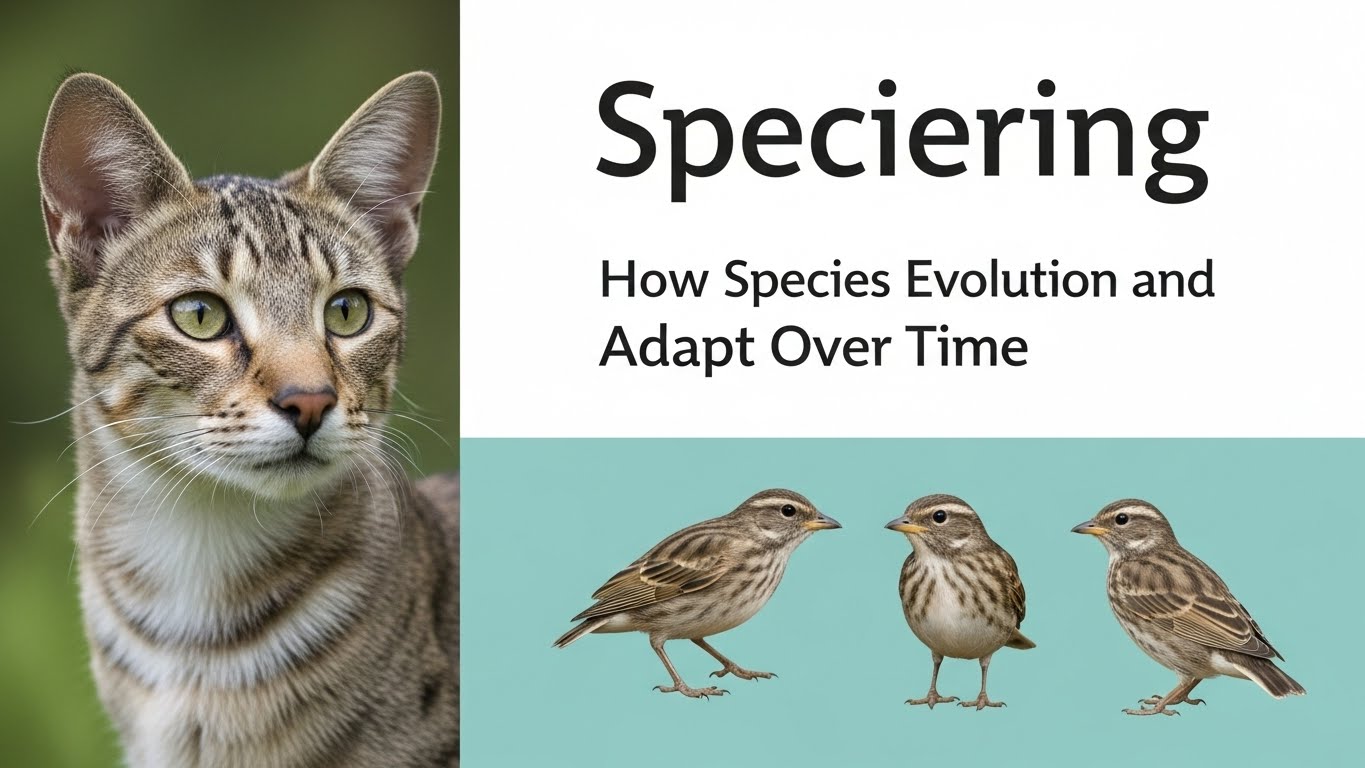 Speciering: How Species Evolve and Adapt Over Time