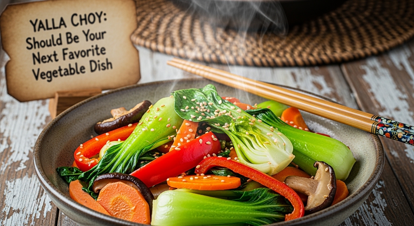 Yalla Choy: Should Be Your Next Favorite Vegetable Dish