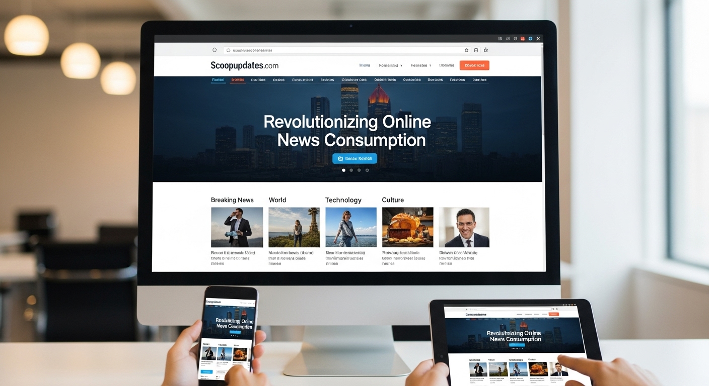Scoopupdates .com: Revolutionizing Online News Consumption