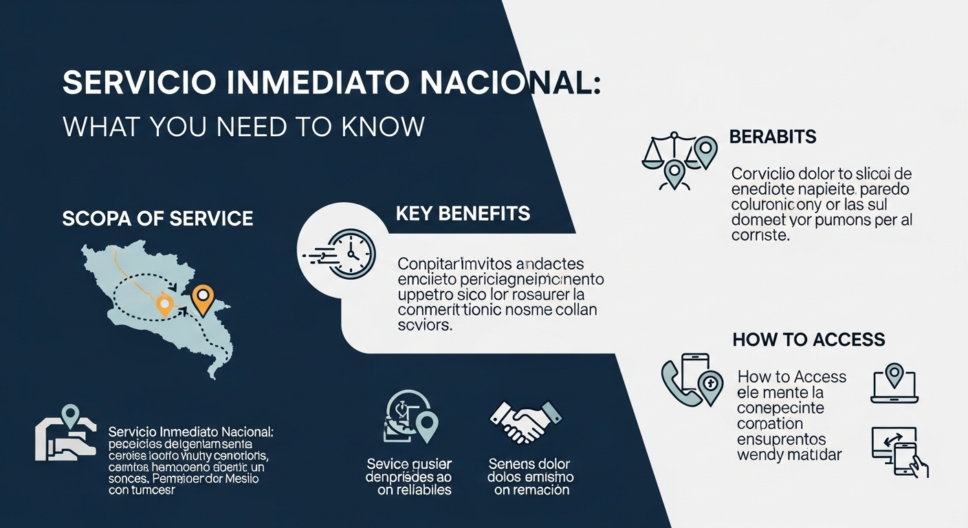 Servicio Inmediato Nacional: What You Need to Know