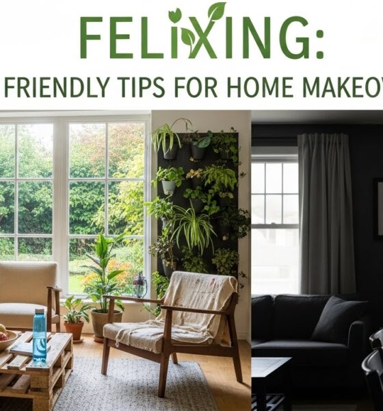 Felixing: Eco Friendly Tips for Home Makeovers