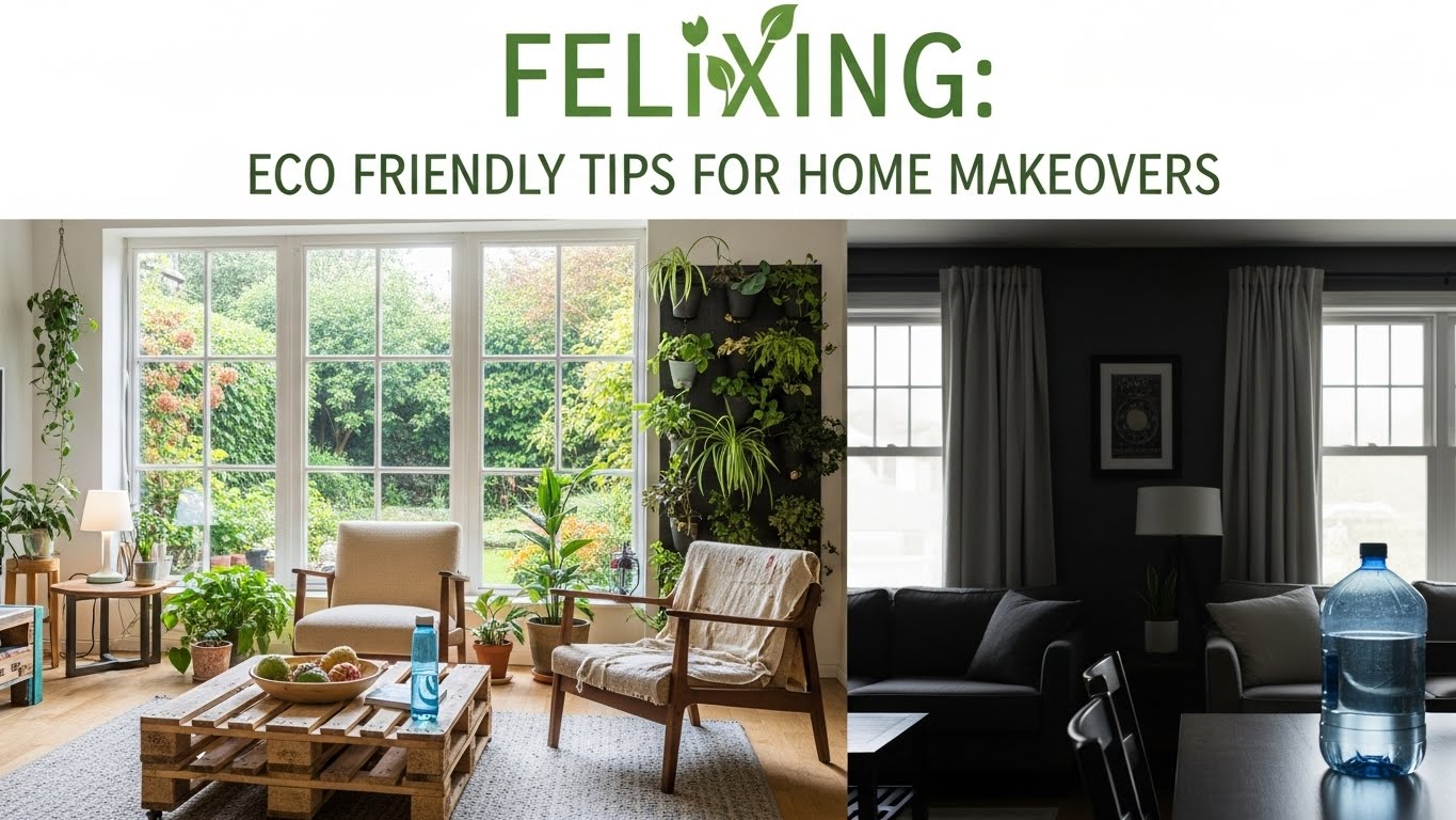 Felixing: Eco Friendly Tips for Home Makeovers