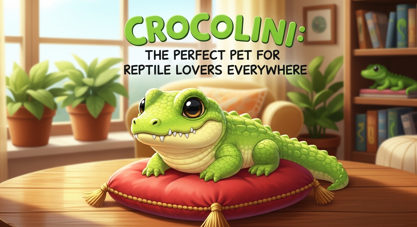 Crocolini: The Perfect Pet for Reptile Lovers Everywhere