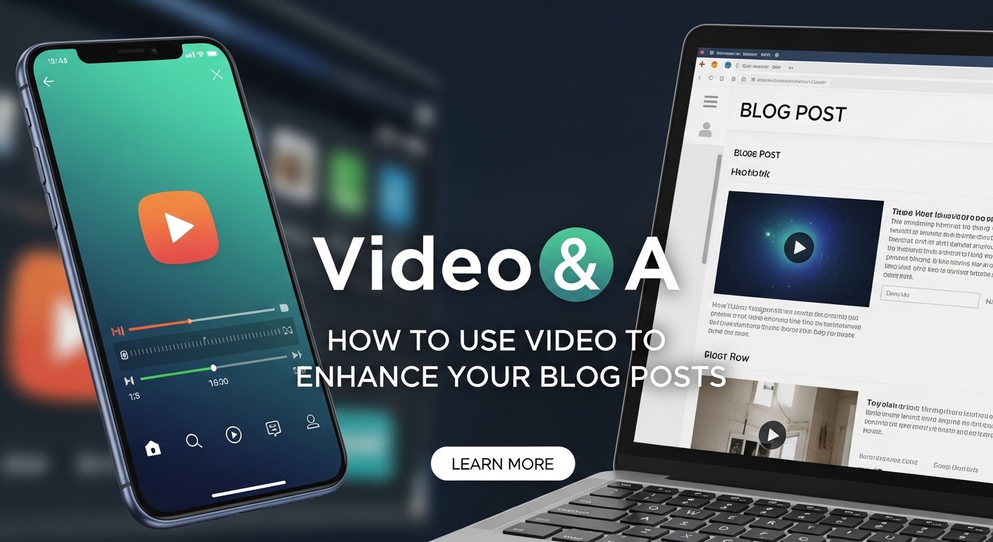 Video&a: How to Use Video to Enhance Your Blog Posts