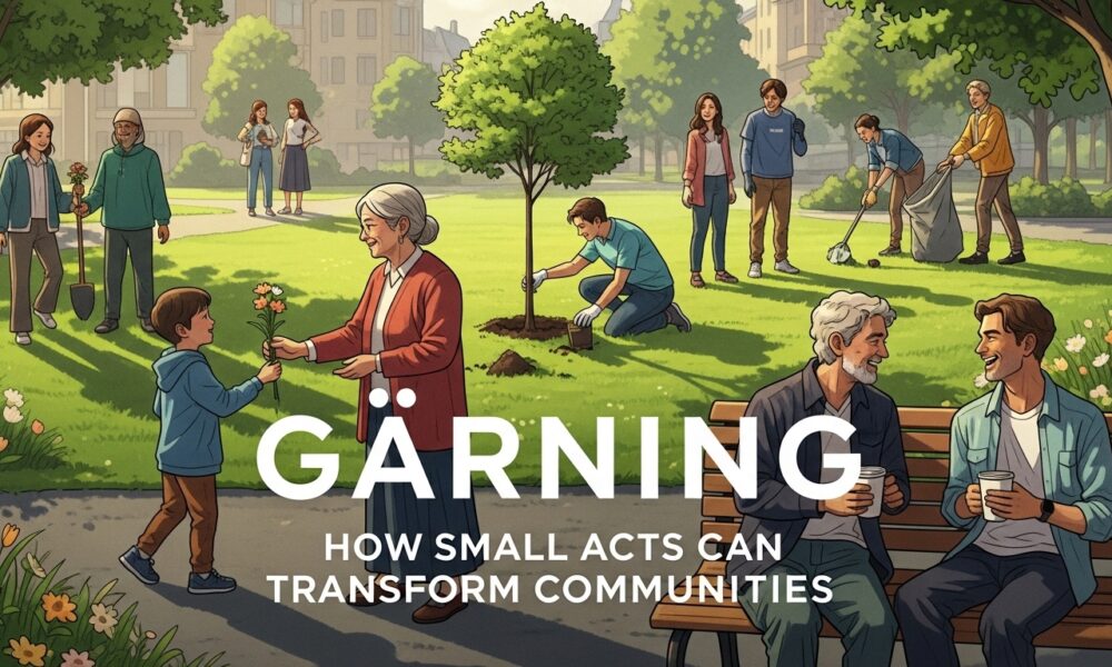Gärning: How Small Acts Can Transform Communities
