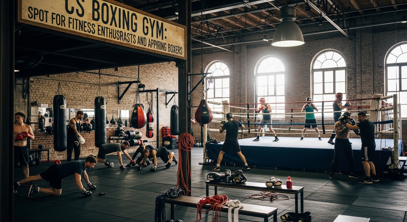 CS Boxing Gym: Spot for Fitness Enthusiasts and Aspiring Boxers