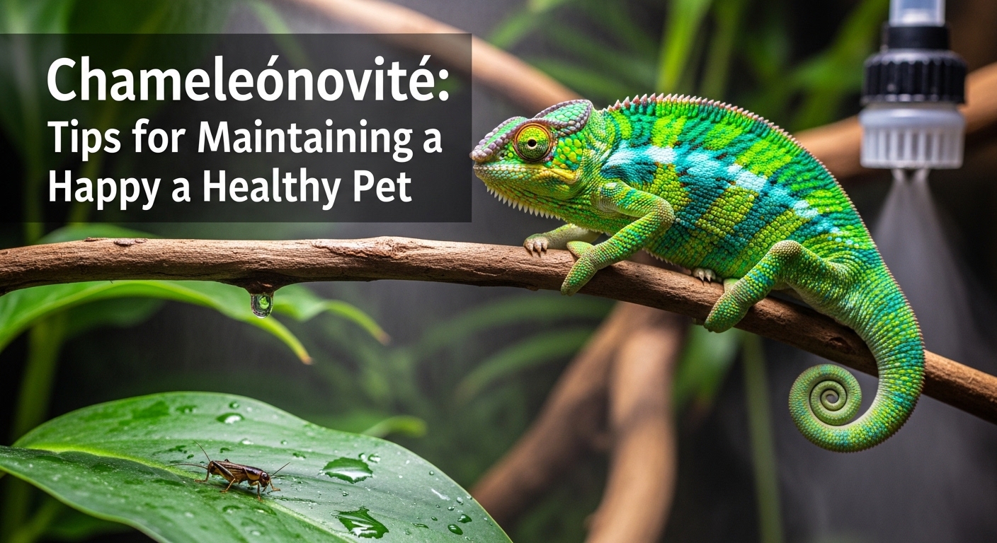 Chameleónovité: Tips for Maintaining a Happy and Healthy Pet