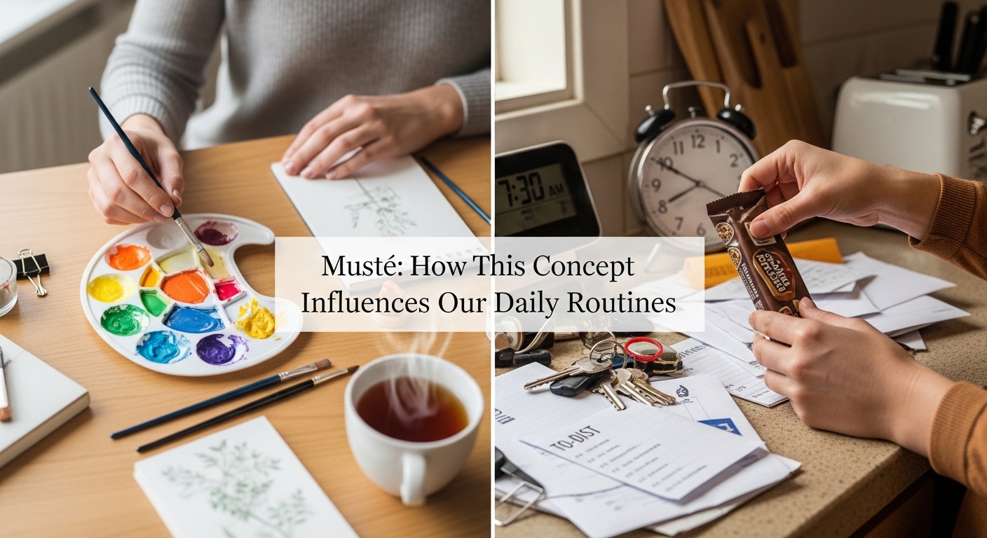 Musté: How This Concept Influences Our Daily Routines