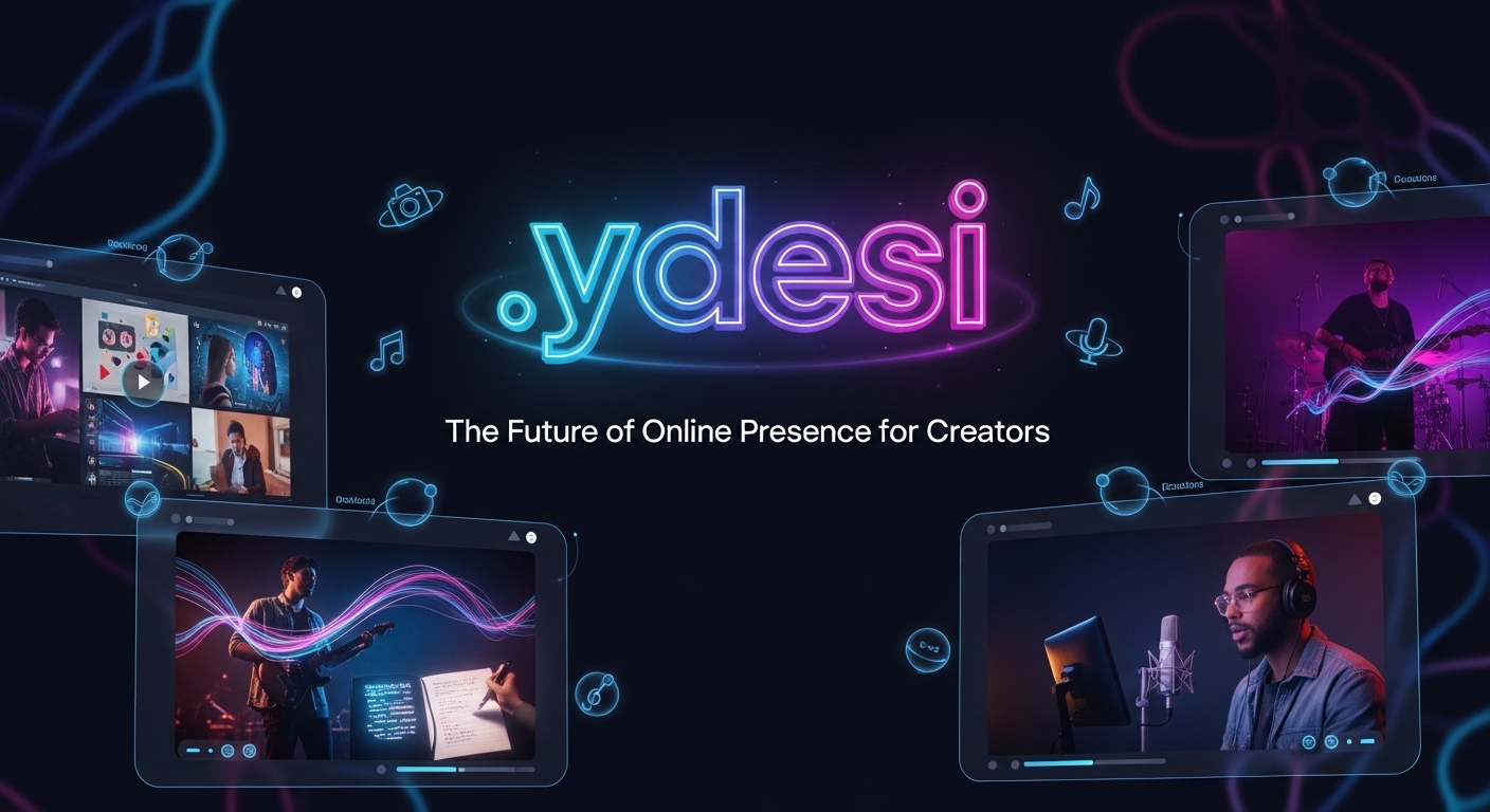 .ydesi: The Future of Online Presence for Creators