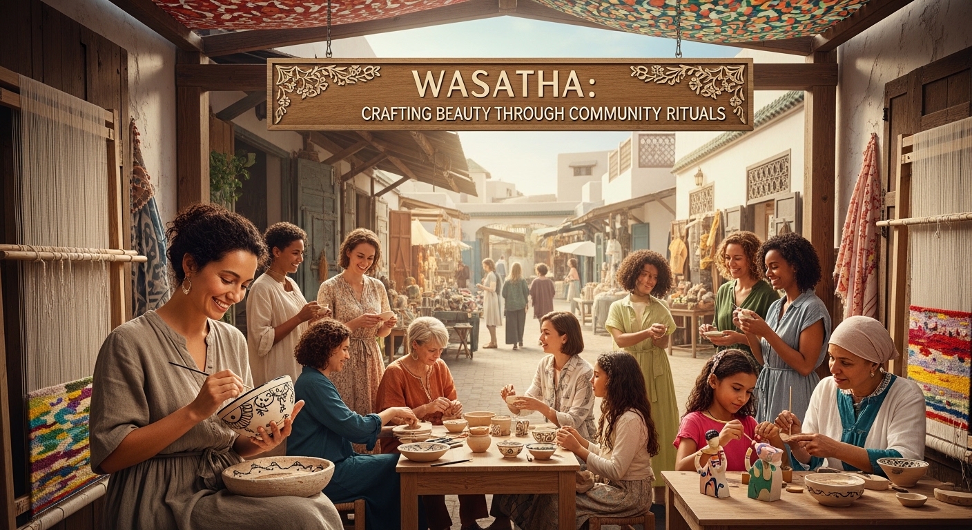 Wasatha: Crafting Beauty Through Community Rituals