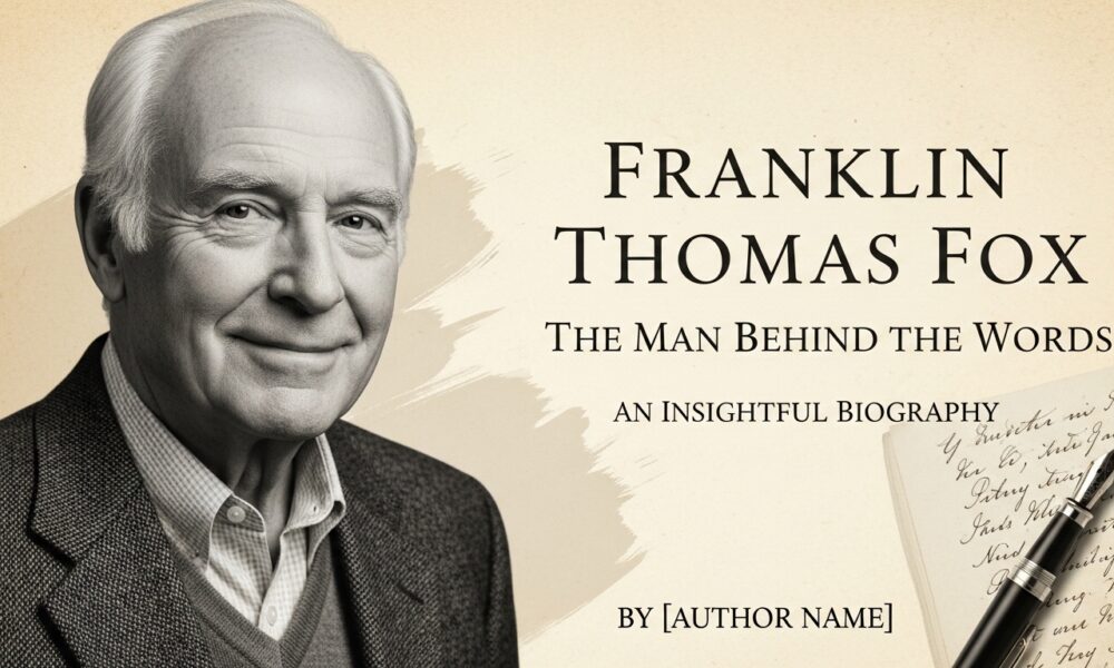 Franklin Thomas Fox: The Man Behind the Words – An Insightful Biography