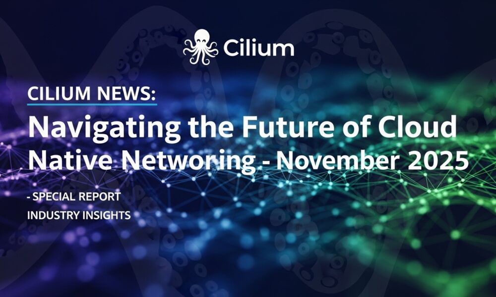 Cilium news november 2025: Navigating the Future of Cloud Native Networking