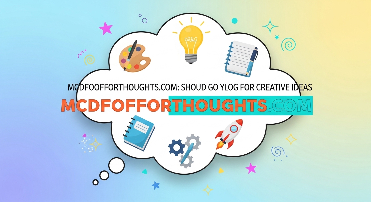 Mcdfoofforthoughts.com: Should Be Your Go To Blog for Creative Ideas