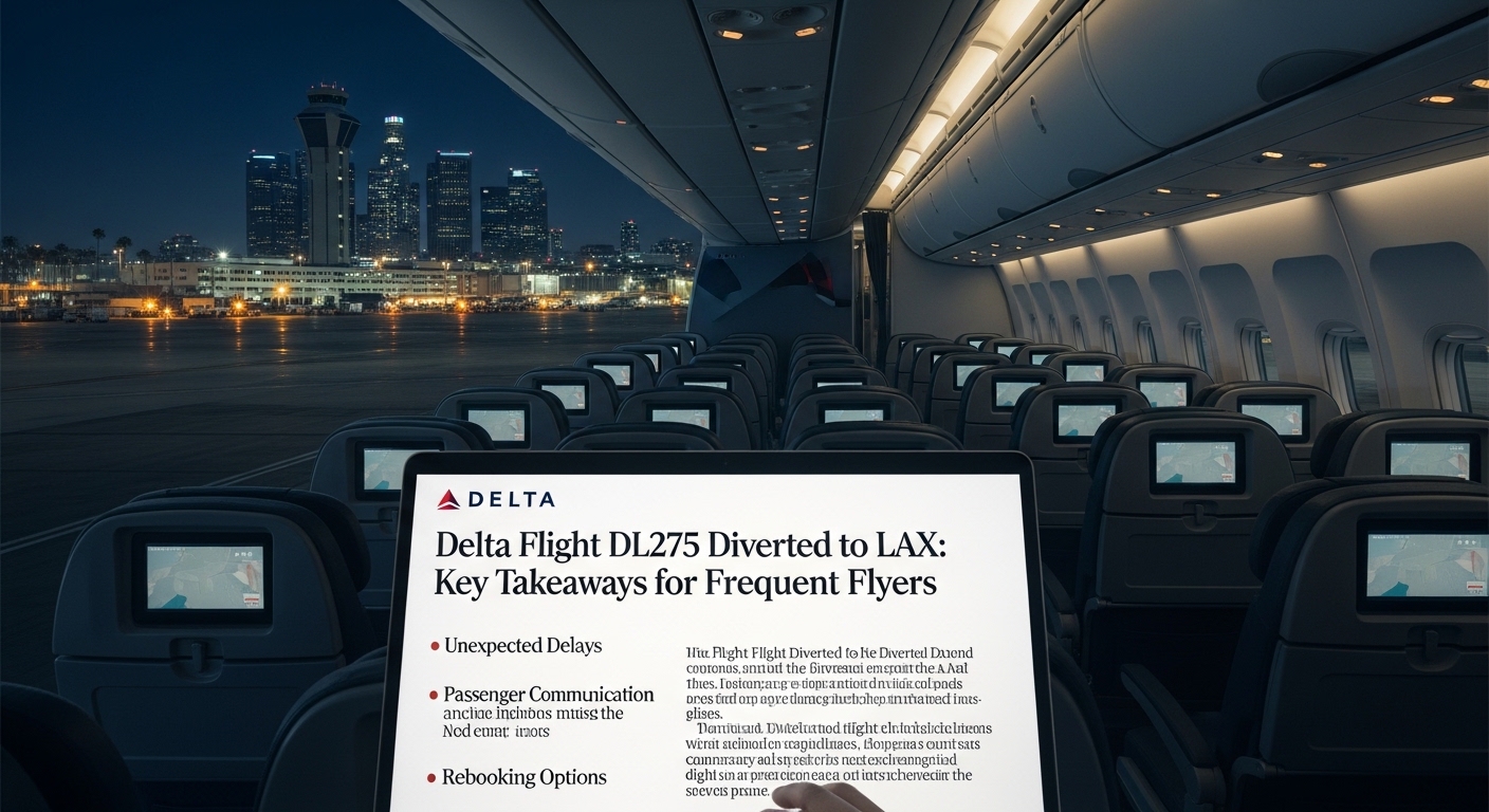 Delta flight dl275 diverted lax: Key Takeaways for Frequent Flyers